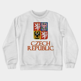 Czech Republic - Coat of Arms Design Crewneck Sweatshirt